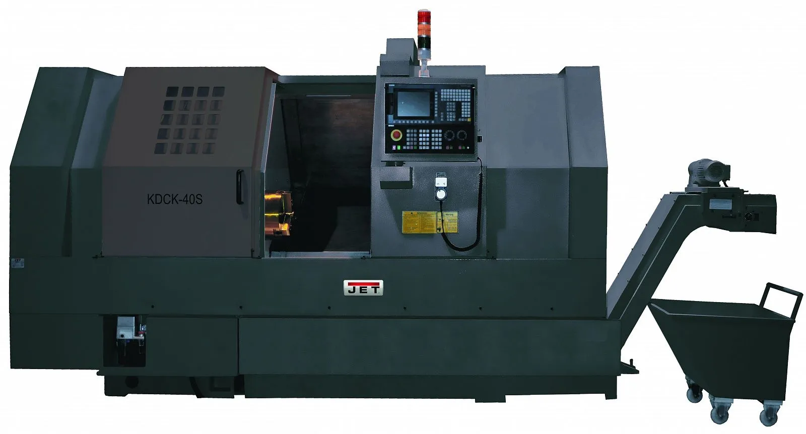 Фото JET KDCK-40H CNC токарный станок с ЧПУ Siemens 828D (Fanuc 0i) в интернет-магазине ToolHaus.ru